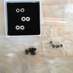 5 SET BUNDLE 6g 4mm ear plugs and tunnels for stretched ears